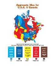 USA Aggregate Map