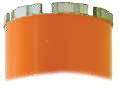 Heavy Duty Orange Turbo Diamond Core Bits