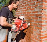 ICS 603GC Concrete Chainsaws cut brick and masonry. P/N 518750