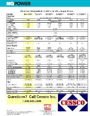DCA-10SPX Single Phase WhisperWatt Super-Quiet Generator Specifications