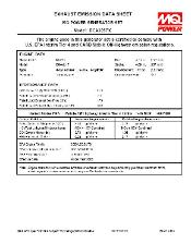 Emissions Certification for the DCA-36SPX Single Phase WhisperWatt Super Quiet Generator.
