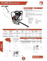 CC150XL-EE Early Entry Saws