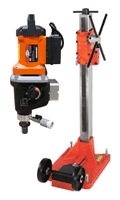 diamond products m2 anchor stand with CB733 core drill motor