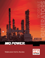 Multiquip MQ Power Generator Brochure