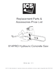 814PRO Parts List