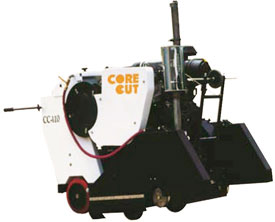 Diamond Products - CC110 Concrete Slab Cutting Saw