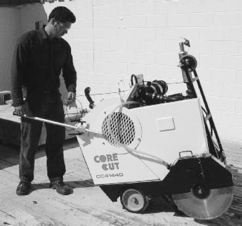 Diamond Products - CC4144D Concrete Saw