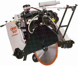 Diamond Products - CC4144D Concrete Saw with Differential Drive