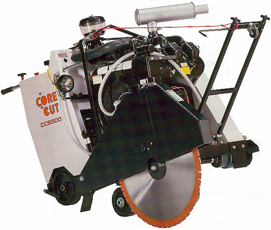 Diamond Products - CC6500 Concrete Walk Behind Saw