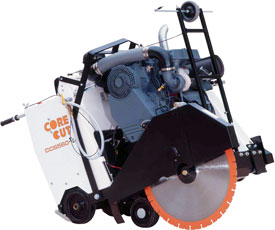 Diamond Products - CC6560XLT 2-Speed Concrete Saw with Dual Shaft