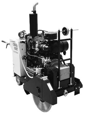Diamond Products - CC7074D In-Line Concrete Saw