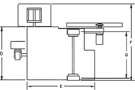 CC8000 Elevation - Micro trenching concrete saw rider