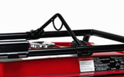 Honda EB10000 generator has easy lift capability.